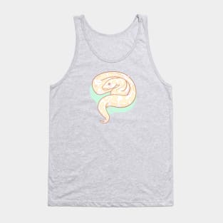 Albino Ball Python Original Illustration Tank Top